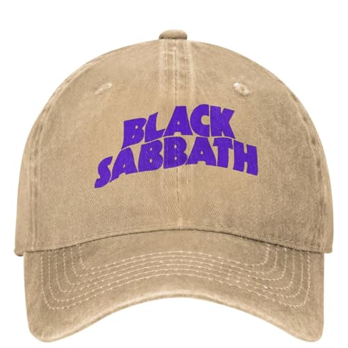 UIOPPIOS Black Sabbaths Family Tree Casual Baseball Cap The Metal Band Tennis Skate Trucker Hut Sommer Sonnenblende Weiblich Männlich Snapback Cap von UIOPPIOS