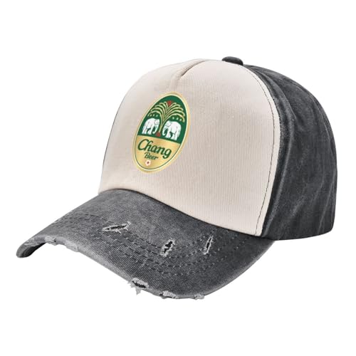 UIOPPIOS Chang Bier Thailand Logo Brauerei traditionelles Logo Baseball Cap Strand Geburtstag Mode Strand Frau Hüte Herren UIOPPIOS Chang Bier Thailand Logo Brauerei traditionelles Logo Baseball Cap Strand Geburtstag Mode Strand Frau Hüte Herren von UIOPPIOS