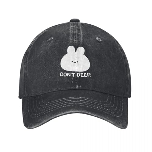 UIOPPIOS Dont Deep Asamimichaan Unisex Baseballkappe Niedlich Asamimi Distressed Denim Washed Caps Hut Sommer Unstrukturiert Soft Snapback Hut UIOPPIOS Dont Deep Asamimichaan Unisex Baseballkappe Niedlich Asamimi Distressed Denim Washed Caps Hut Sommer Unstrukturiert Soft Snapback Hut von UIOPPIOS