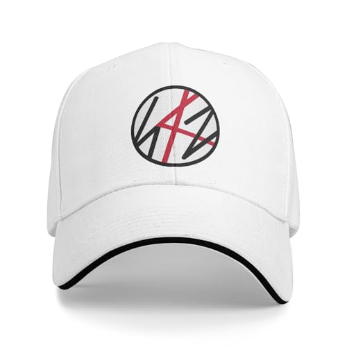 UIOPPIOS Sommer Casual Baseball Cap SKZ Logo Outdoor Sport Trucker Hut Für Männer Frauen Sonnenblende Design Snapback Cap von UIOPPIOS