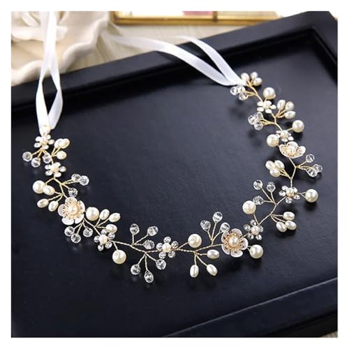 Blumenkranz Haare Kinder Perlenkronen, Strand-Blumengirlande, romantische künstliche Rosen-Hochzeitskränze, Blumen-Stirnband(Color 16) von UJEDFHV