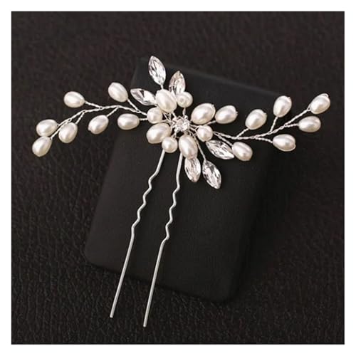 Blumenkranz Haare Kinder Perlenkronen Mädchen Braut Hochzeit Stirnband Blumen for Erwachsene Haarschmuck(Color-23) von UJEDFHV