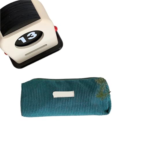 Kulturtasche Damen Federmäppchen Reise Kosmetik Lippenstift Schreibwaren Aufbewahrungstasche Frauen Make-up Handtaschen Organizer Beutel Federmäppchen Taschen(Dark Green) von UJEDFHV