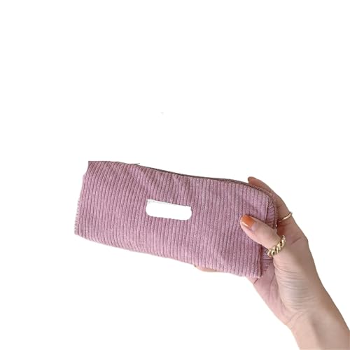 Kulturtasche Damen Federmäppchen Reise Kosmetik Lippenstift Schreibwaren Aufbewahrungstasche Frauen Make-up Handtaschen Organizer Beutel Federmäppchen Taschen(Lotus pink) von UJEDFHV