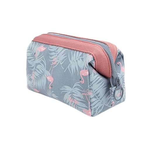 Kulturtasche Damen Kosmetiktasche Damen Make-up-Taschen Reise-Organizer Kulturbeutel Tragbare Make-up-Taschen Kosmetikerin(Flamingo) von UJEDFHV