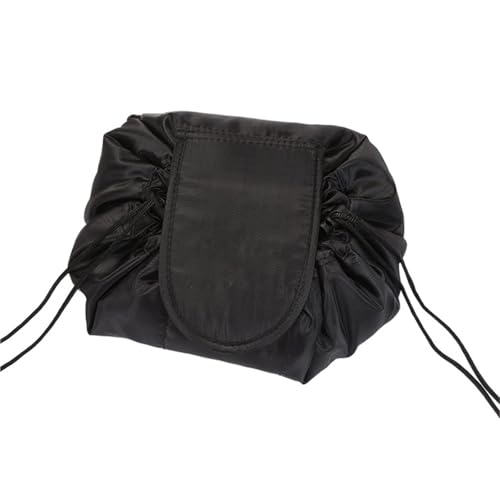 Kulturtasche Damen Kosmetiktasche Reiseaufbewahrung Make-up-Tasche Organizer Weibliche Make-up-Tasche Tragbare wasserdichte Kulturtasche(Black) von UJEDFHV