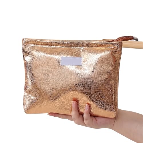 Kulturtasche Damen Kosmetiktasche Tragbare Damen Clutch Reißverschlusstasche Handtasche Make-up Toilettenartikel Aufbewahrung Quadratische Taschen(Color 03) von UJEDFHV