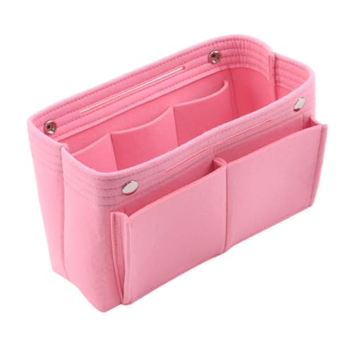 Kulturtasche Damen Make-up-Tasche for Damen, Reise-Innentasche, Kosmetiktasche, tragbare Aufbewahrungstasche(Pink) von UJEDFHV