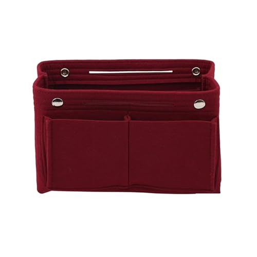 Kulturtasche Damen Make-up-Tasche for Damen, Reise-Innentasche, Kosmetiktasche, tragbare Aufbewahrungstasche(Red) von UJEDFHV