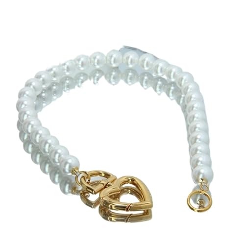 Pearl Necklace Imitationsperlenkette, exquisites Muster for Frauen. Charm-Halskette. Mädchenschmuck-Party von UJEDFHV