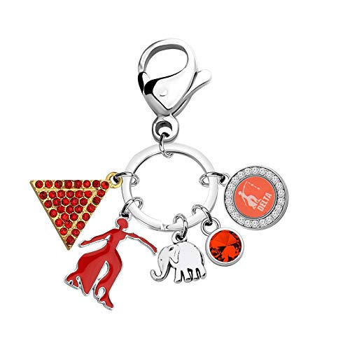 UJIMS Delta Sigma Theta Sorority Paraphernalia Jewelry Lustiger Schwesternschafts-Schlüsselanhänger, Sorors Make The Best Of Friend, Geschenk für sie, griechisch inspiriertes Schwesternschaftsgeschenk von UJIMS
