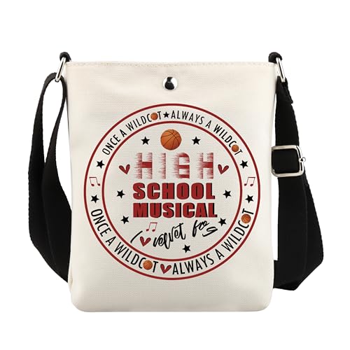 UJIMS Shool Musical Inspired Merch Musical The Series East High Crossbody-Tasche Theater-Fans Geschenk, Highschool-Crossbodybag von UJIMS