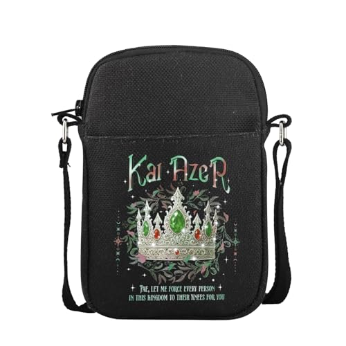 UJIMS Powerless Bookish Merch K-Azer Umhängetasche für Buchliebhaber, dunkle Romantik Geschenk, K-azercb UJIMS Powerless Bookish Merch K-Azer Umhängetasche für Buchliebhaber, dunkle Romantik Geschenk, K-azercb von UJIMS