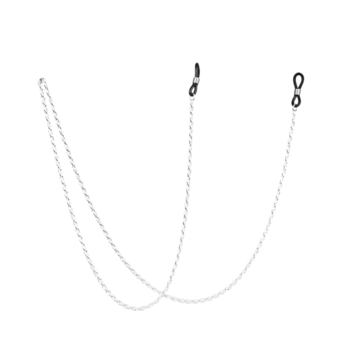 Brille Sonnenbrille mit großem Rahmen, quadratisch, für Damen und Herren, UV400-Schutz, schwarze Sonnenbrille, Metall, 60 cm von UJNHGQ