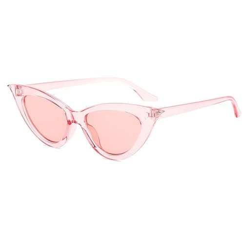 UJNHGQ Cat Eye Sonnenbrille Damen Vintage Brillen Damen Retro Cateye Sonnenbrille für Damen,PinkPink,1 von UJNHGQ