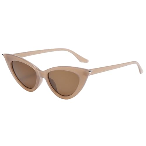 UJNHGQ Damen Cat Eye Sonnenbrille Kleine Größe Mode Retro Damen Cateye Dekoration Sonnenbrille Weiblich Grün Shades UV400,Braun,1 UJNHGQ Damen Cat Eye Sonnenbrille Kleine Größe Mode Retro Damen Cateye Dekoration Sonnenbrille Weiblich Grün Shades UV400,Braun,1 von UJNHGQ