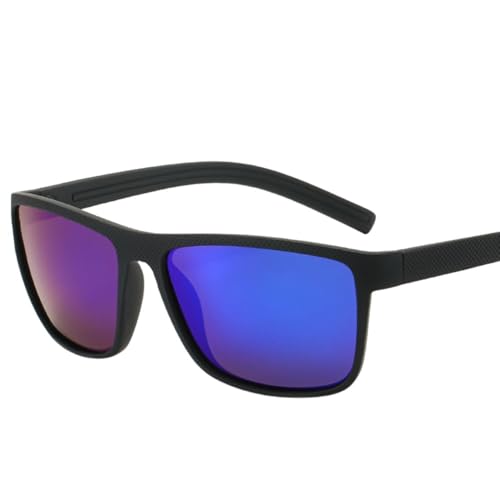UJNHGQ Klassische Mode Polarisierte Sonnenbrille Männer Quadratische Brille Frauen Fahren Sonnenbrille Männlichen Sport UV400,C2,1 von UJNHGQ