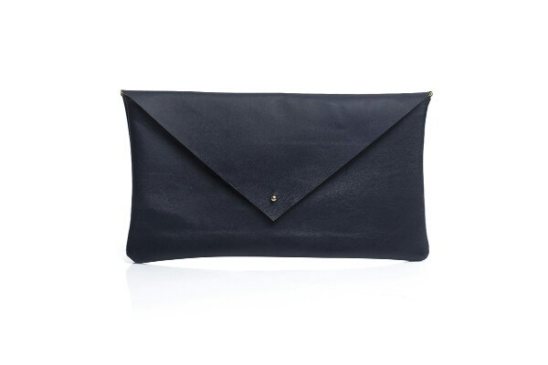Vergrößerte Marineblaue Leder-Clutch, Lederumschlag, Hülle, Vergrößerte Lederclutch Vergrößerte Marineblaue Leder-Clutch, Lederumschlag, Hülle, Vergrößerte Lederclutch von UJaneBags