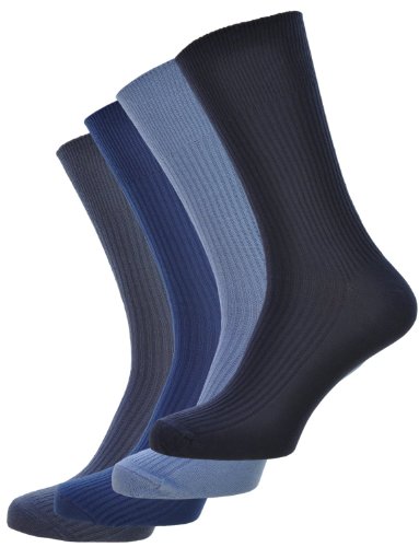 UK Socks Herren Baumwollsocken 6 Paar 46-50 Dunkle Farben von UK Socks