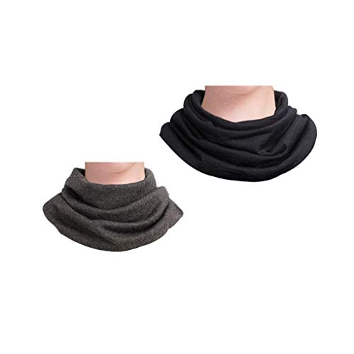 UK_Stone Herren 90% Maulbeerseide 10% Kaschmir Doppelschicht Schlauchschal Halstuch Unifarben Loop Abnehmbar Faux Kragen Valentinstagsgeschenk UK_Stone Herren 90% Maulbeerseide 10% Kaschmir Doppelschicht Schlauchschal Halstuch Unifarben Loop Abnehmbar Faux Kragen Valentinstagsgeschenk von UK_Stone