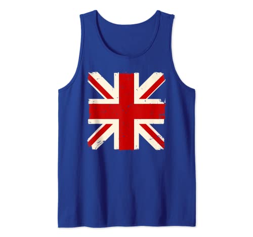 Union Jack-Flagge für Herren, Damen und Kinder, UK-Flagge Tank Top von UK Union Jack Flag United Kingdom Retro Vintage