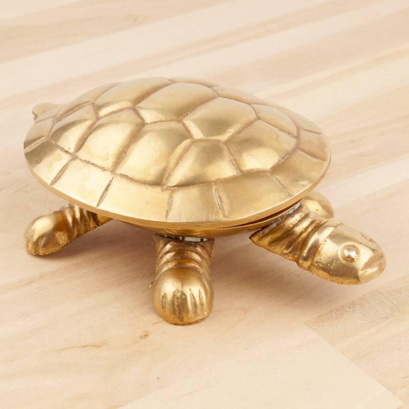 Dosenschildkröte/Skulptur || Vintage Messing Massiv Dekoratives Juwelierkästchen Kann Als Aschenbecher Verwendet Werden Figur Dosenschildkröte/Skulptur || Vintage Messing Massiv Dekoratives Juwelierkästchen Kann Als Aschenbecher Verwendet Werden Figur von UKAmobile