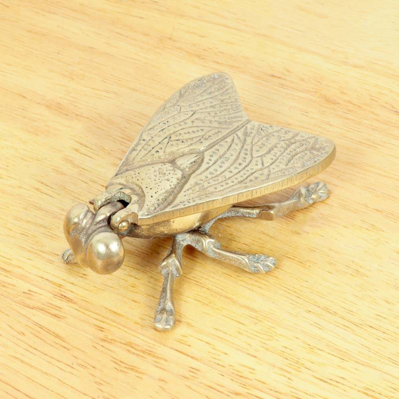 Fliege/Skulptur Massive Messingbox || Dekoratives Schmuckkästchen Kann Als Aschenbecher Verwendet Werden Gemarkt - England Fliege/Skulptur Massive Messingbox || Dekoratives Schmuckkästchen Kann Als Aschenbecher Verwendet Werden Gemarkt - England von UKAmobile