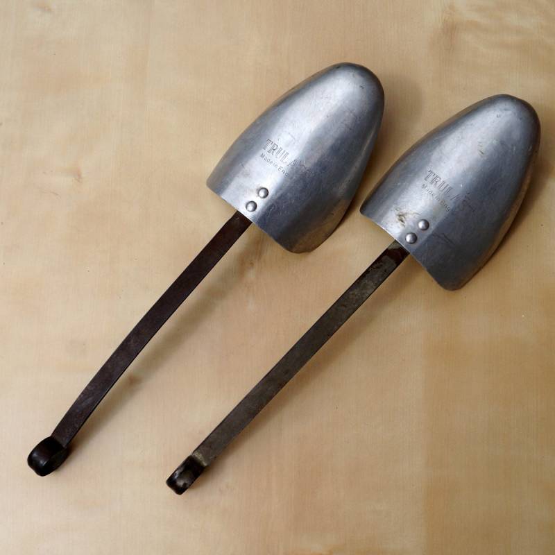 Vintage Set Von Zwei Schuhe Former/Hörner Herren 10 X 11 || Trulast Made in England Aluminium von UKAmobile