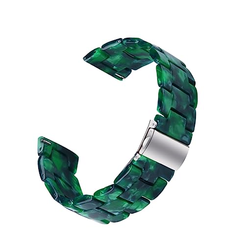 UKCOCO 1 Stk Harzband Von Damen Gürtel Stilvolles Uhrenband Smartwatch-band Harz Bands Grünes Band Smartwatch Strap. Schauen Sie Klug Gurt Empfindlich Armband Rostfreier Stahl von UKCOCO