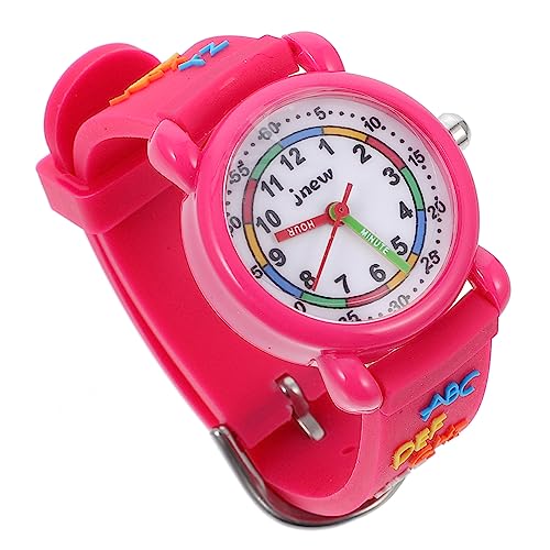 UKCOCO 1 STK Kinderuhr Uhren Für Kinder Mädchen Für Kinder Ansehen Schöne Mädchenarmbanduhr Armbanduhren Für Mädchen wasserdichte Mädchenuhr Kinder Schauen Zu 3D Karikatur Geschenk Stck von UKCOCO