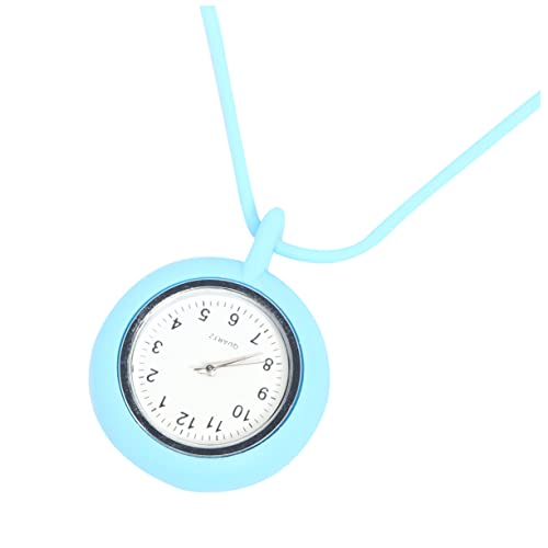 UKCOCO Modeuhr 1stk Kinderuhren Reloj para Niños Silikonuhr Silikon-Lanyard Halskettenband Digitale Taschenuhr Cutylanyard Schlüsselband Für Kinder Halsband Erröten Quarz Geschenkuhr von UKCOCO