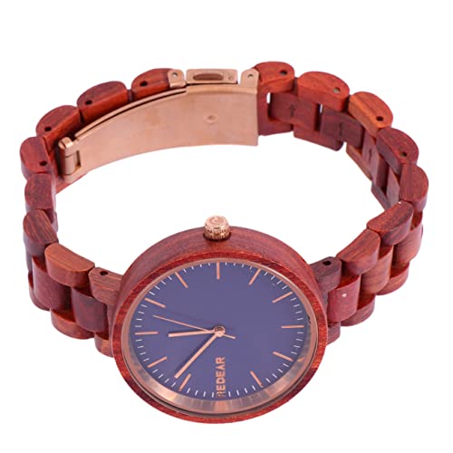 UKCOCO 1stk Holzuhren Armbanduhren Aus Holz Hölzerne Handuhren Holz Uhr Holz Armbanduhr Uhr Aus Holz von UKCOCO