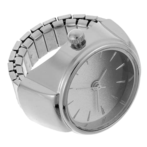 UKCOCO 1 stück Finger Dekorative Ringuhr Modeschmuckuhr Tragbare Fingeruhr von UKCOCO