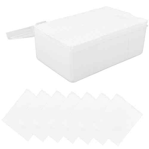 UKCOCO 1000stücke Makeup Wattepads Für Sanfte Gesichtsreinigung Und Makeup Entferner Weiche Geruchlose Textur Für Hautpflege Und Unterwegs Einfach Zu Benutzen von UKCOCO