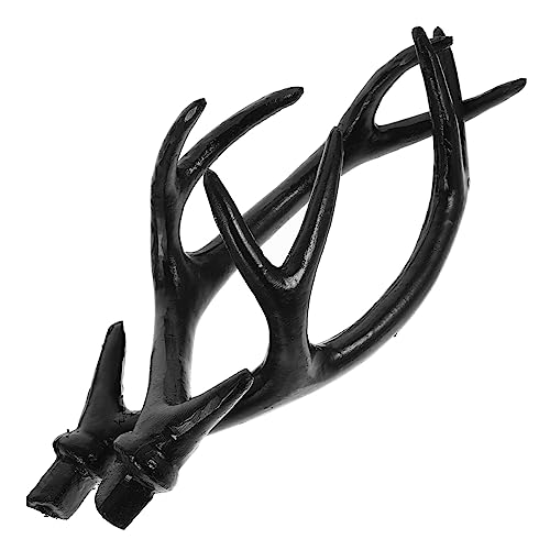 UKCOCO 1Paar Kopfschmuck für Halloween Karneval DIY Haarreif mit Realistischen Kostümzubehör für Feierlichkeiten Verkleidungen von UKCOCO