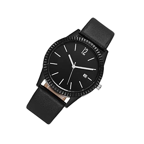 UKCOCO Damenuhren 1stk Damenuhr Armbanduhr Modeuhren Für Damen Damenmodeuhr Achte Auf Mädchen Modische Uhr Leder Quarz Fräulein Multifunktionaler Kalender Quarzuhr von UKCOCO