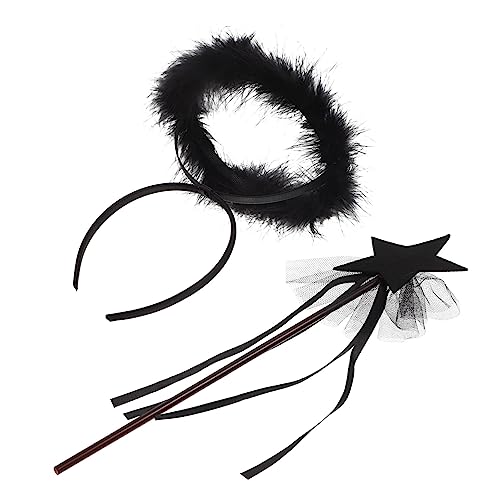 UKCOCO Kostüm Prop Mit Kopfschmuck Haarband Für Junge Mädchen Rollenspiel Party Accessoires Halloween Fotoshooting von UKCOCO