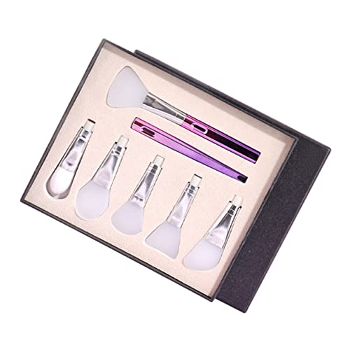 UKCOCO Gesichtsmaske-pinseln Ergonomischer Pinsel Für Anwendung Von Hautpflege Und Seren Wiederverwendbar Und Leicht Zu Reinigen von UKCOCO