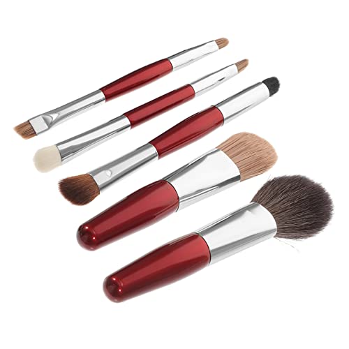 UKCOCO Reise-make-up Pinselset Mit Griff Für Lose Pulver Und Lidschatten Hochwertige Kosmetikpinsel Für Make-up-tool Praktisch Und Tragbar Für Frauen von UKCOCO