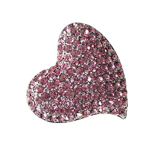 UKCOCO 1Stück Herzförmige Brosche Dekorative Corsage für Frauen Brustnadel Perfektes für Partys Jubiläen Geburtstage Valentinstag von UKCOCO