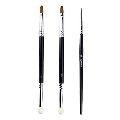 UKCOCO 1satz Eyeliner Concealer Pinsel Teiliges Mit Doppelseitigem Schwamm Und Bürste Für Präzises Makeup Abdeckung Von Augenringen Und Unreinheiten von UKCOCO