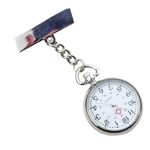UKCOCO 1stk Taschenuhr Digitaluhr Für Mädchen Frauen Uhren Quarz H?ngende Uhr Mädchen Sehen Krankenschwester Reversuhr. Mädchen Digitaluhr Damenuhr Fräulein Glas Jahrgang Schwesterntisch von UKCOCO