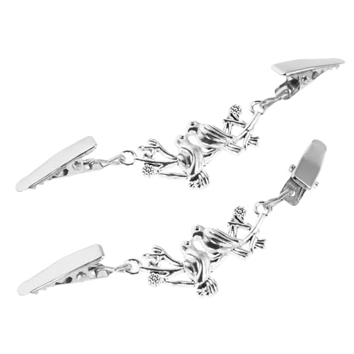 UKCOCO 2 Stück Teiliges Damen Strickjackenclip Mandarinenenten Design Vielseitige Broschen Anstecknadeln aus Robustem Zinklegierung Sicherer Verschluss gegen bei Cardigans Schals und von UKCOCO