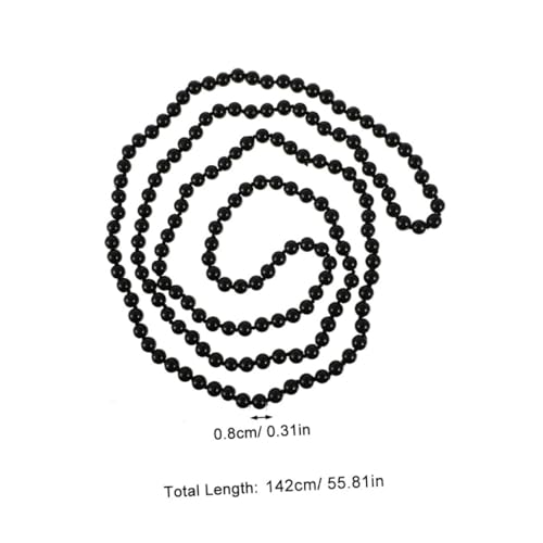 UKCOCO 2 Stück Verstellbare Lange Perlen Pulloverkette und Vielseitige Strickketten Halskette Eleganter Schmuck für Damen und Mädchen Teiliges Perfektes von UKCOCO