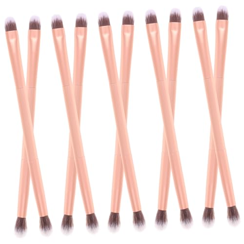 UKCOCO 24stücke Doppelkopf-lidschattenpinsel Kosmetische Augenpinsel Make-up-tools Für Frauen Lidschatten Zubehör Mischpinsel von UKCOCO