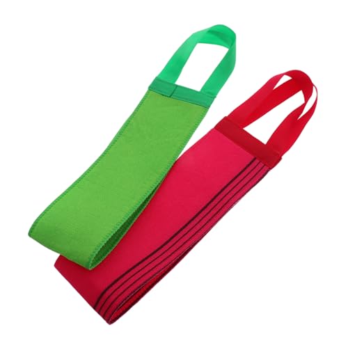 UKCOCO 2stücke Peeling-waschlappen Für Rücken Gestreiftes Duschtuch Zum Körperpeeling Effektives Hautpeeling Für Frauen Und Männer Im Täglichen Gebrauch von UKCOCO