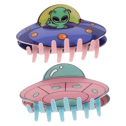 UKCOCO 2stücke Haarschmuck Aus Acetat Haarklammern Für Mädchen Kleine Und Dekorative Haarklammern Haarschmuck Für Verschiedene Anlässe von UKCOCO