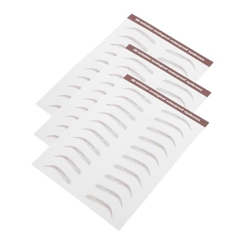 UKCOCO 3 Blätter Bionische Natürliche und Echt Aussehende Transfer Sticker für Einfache Anwendung Braun für Anfänger UKCOCO 3 Blätter Bionische Natürliche und Echt Aussehende Transfer Sticker für Einfache Anwendung Braun für Anfänger von UKCOCO