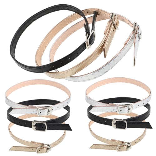 UKCOCO 3 Paare Abnehmbare Schuhriemen aus Robustem Verstellbare Rutsch Schnürsenkel für Damen High Heels Sandalen und Knöchelriemen Vielseitig Einsetzbar für Sicheren und Stilvolle von UKCOCO