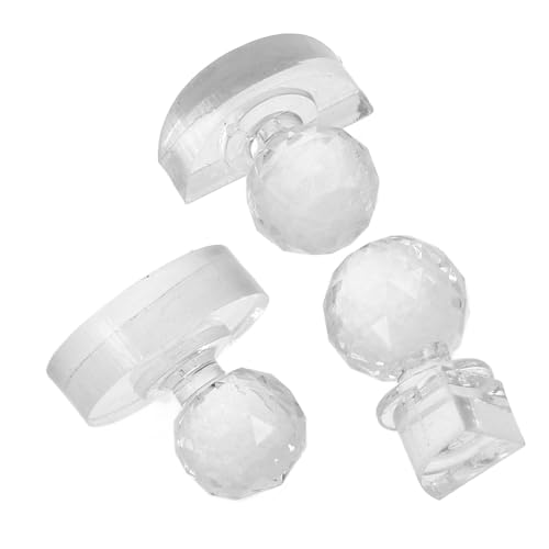 UKCOCO 3stücke Restaurierungsstempel Kosmetikstempel Lidschatten Reparaturstempel Werkzeug Diy Lidschatten Presswerkzeug Form Presssiegel Stempel von UKCOCO